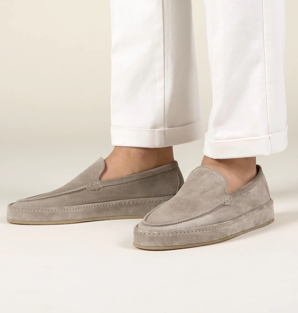 Sandford | Men’s Slip On Loafers | Moc Toe Low Profile Casual Wear-Men Shoes-Eltrendio