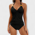 Halter Neck Swimsuit | Two Piece Swimwear-Women Swimsuit-Eltrendio