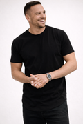 Oakmere | Men’s Crew Neck T Shirt | Short Sleeve Solid Colour Daily Wear-Men T-Shirt-Eltrendio