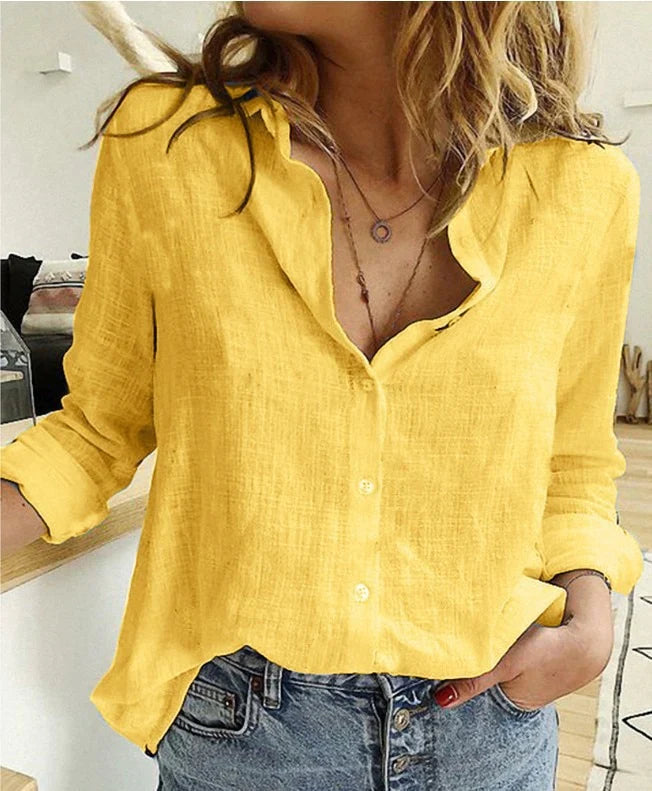 Women Shirt | Ladies Casual Shirts-Women Blouse-Eltrendio