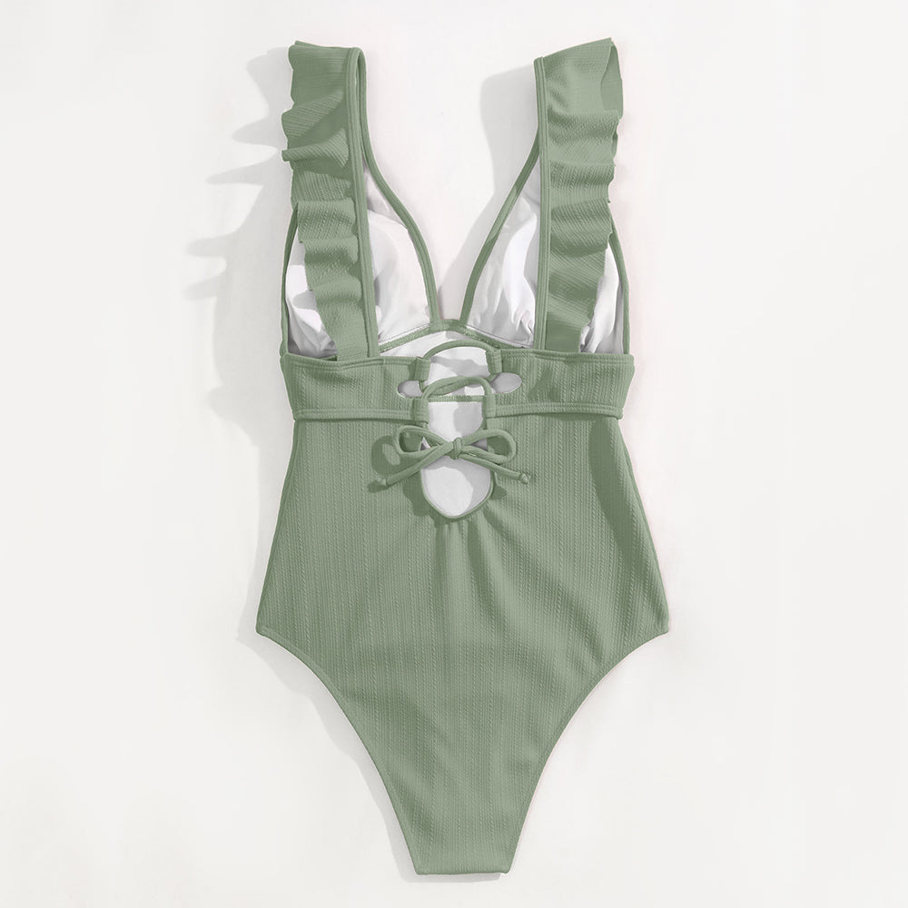 Tummy Control Swimsuit | One Piece Beach Wear-Women Swimsuit-Eltrendio