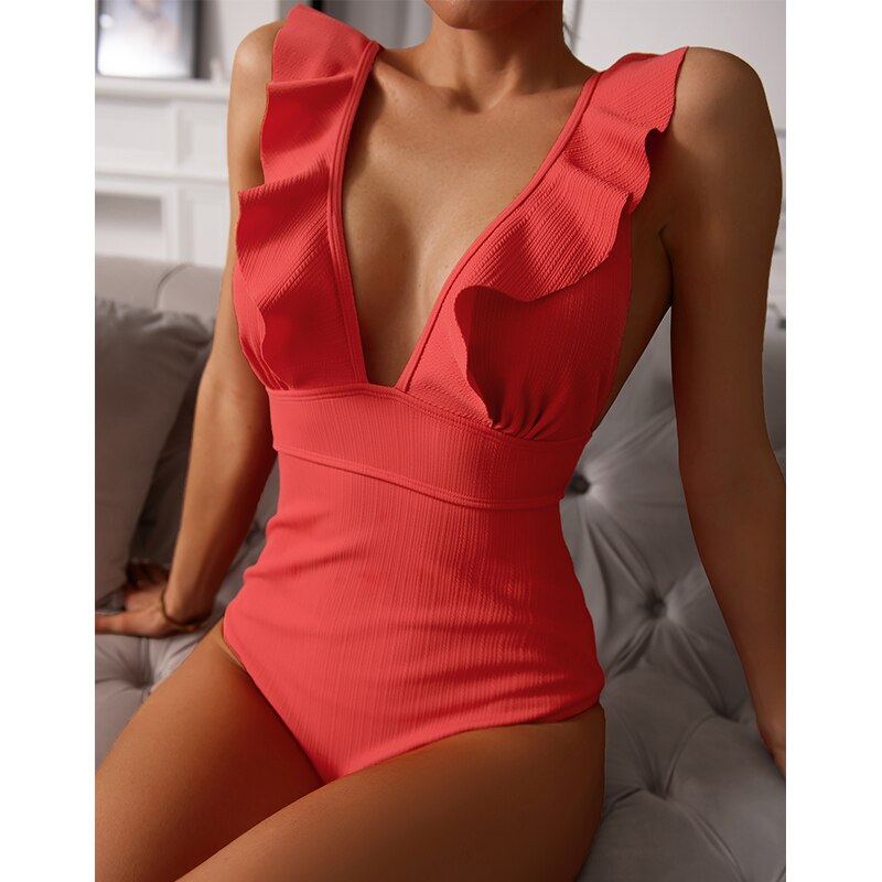 Tummy Control Swimsuit | One Piece Beach Wear-Women Swimsuit-Eltrendio