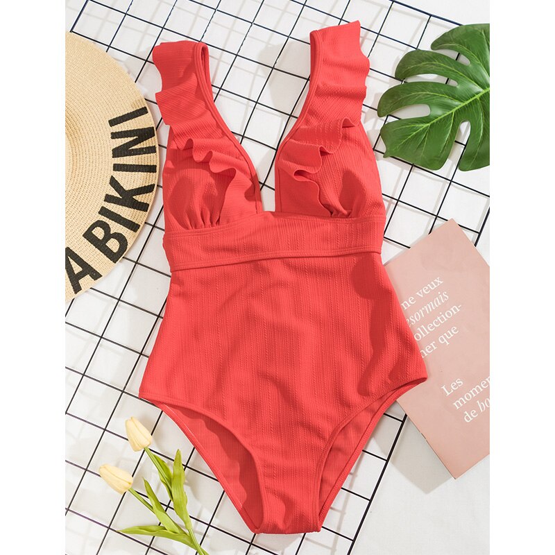 Tummy Control Swimsuit | One Piece Beach Wear-Women Swimsuit-Eltrendio