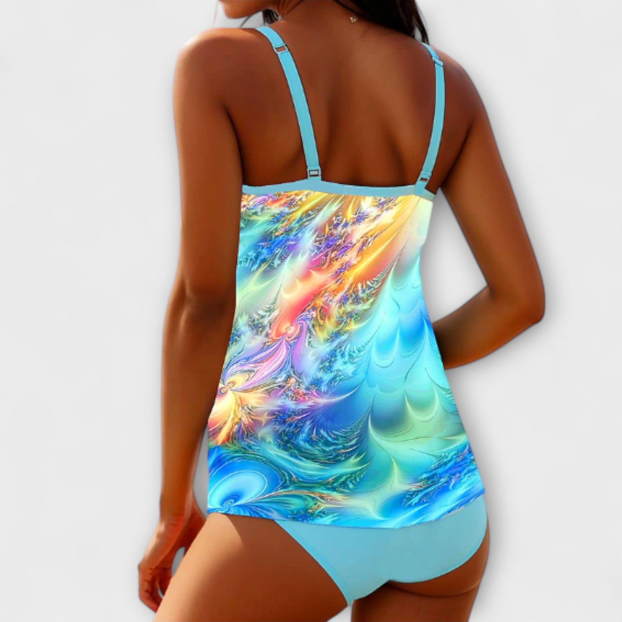 Women Swimsuit | Colourful Two Piece Bikini-Women Swimsuit-Eltrendio