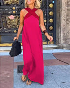 Women Dress | Elegant Maxi Wedding Guest Dress-Women Dress-Eltrendio
