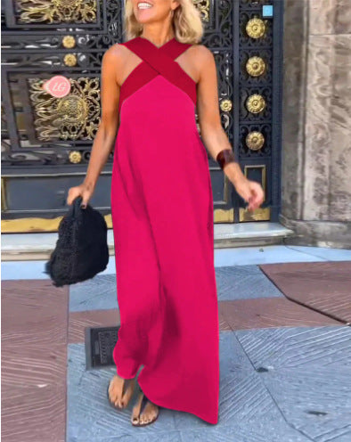 Women Dress | Elegant Maxi Wedding Guest Dress-Women Dress-Eltrendio