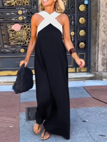 Women Dress | Elegant Maxi Wedding Guest Dress-Women Dress-Eltrendio