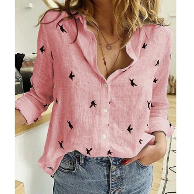 Women Shirt | Ladies Casual Shirts-Women Blouse-Eltrendio