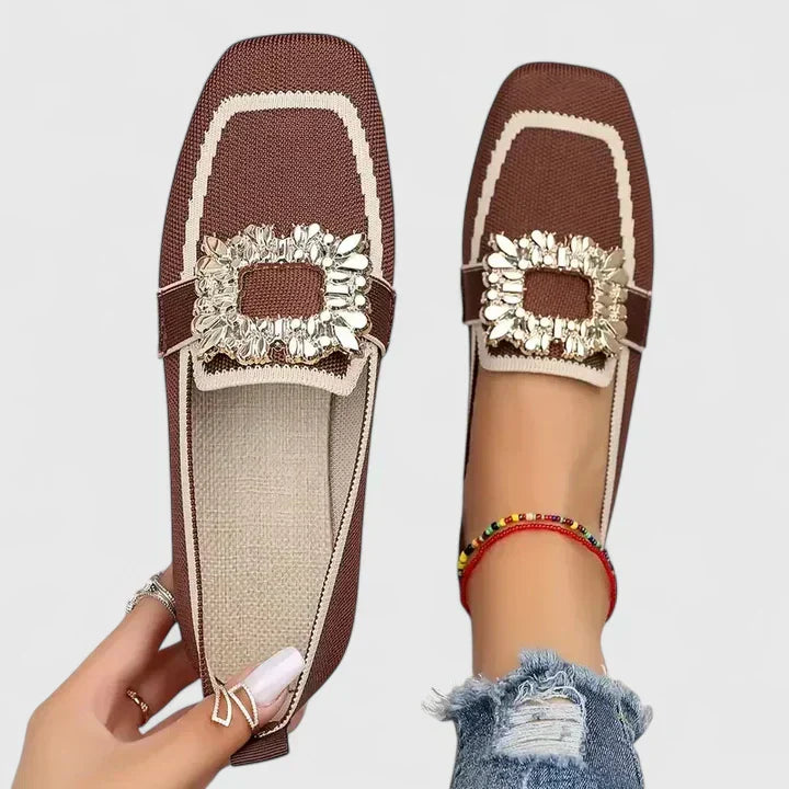 Evelyn | Women Loafers Casual Slip On Shoes-Women Shoes-Eltrendio