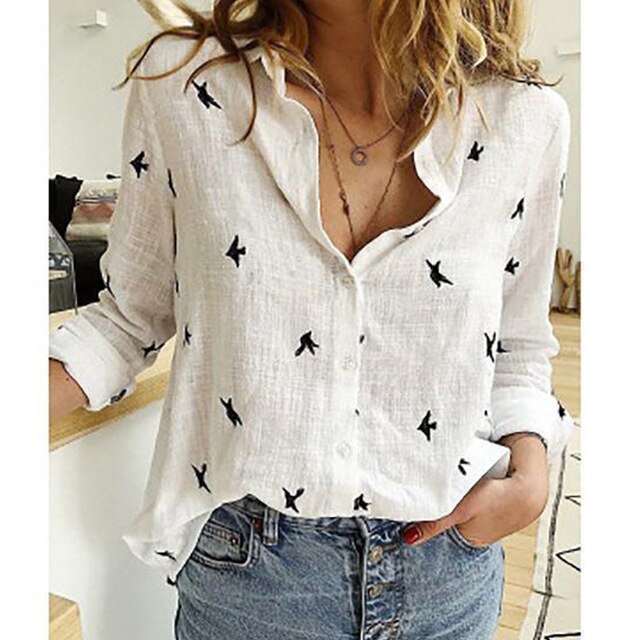 Women Shirt | Ladies Casual Shirts-Women Blouse-Eltrendio