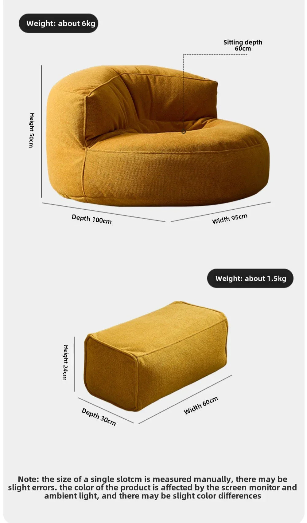 Paloma Bean Bag Cover - Image 12