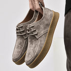 Men Lace Up Shoes | Moc Toe Casual Design-Men Shoes-Eltrendio
