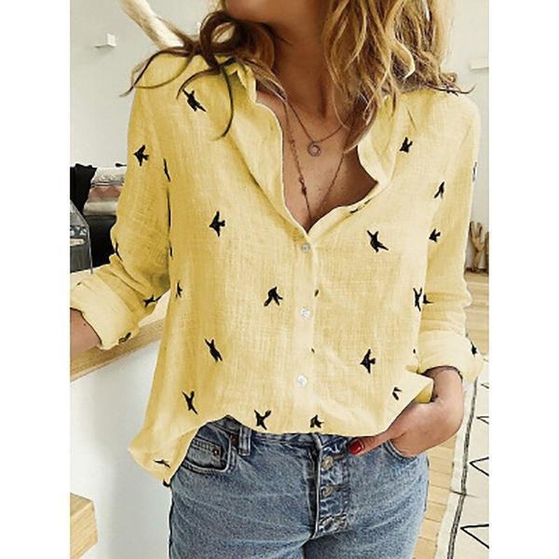 Women Shirt | Ladies Casual Shirts-Women Blouse-Eltrendio