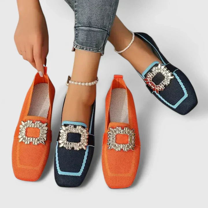 Evelyn | Women Loafers Casual Slip On Shoes-Women Shoes-Eltrendio