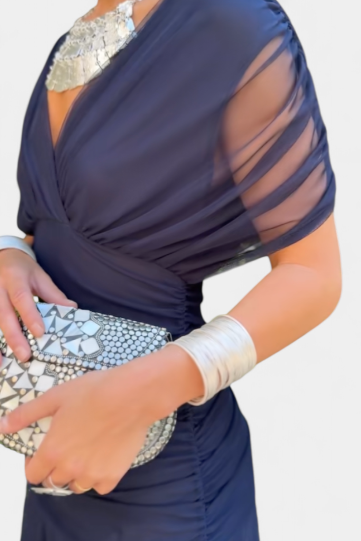 Dresses For Women | Off Shoulder Midi Dress-Women Dress-Eltrendio