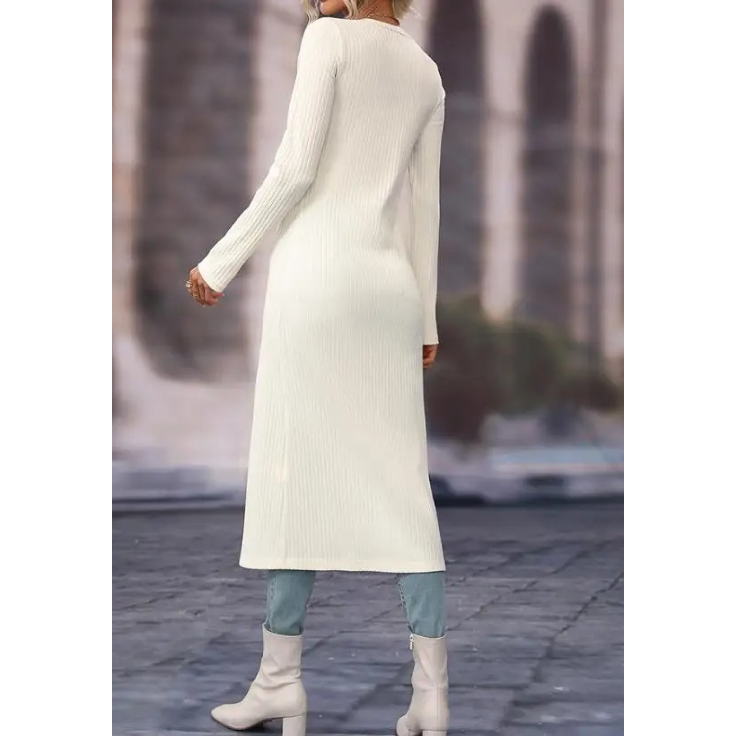 Women Cardigan | Longline Cardigan-Women Cardigan-Eltrendio
