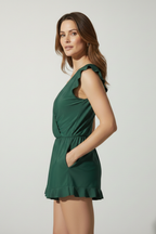 Women Swimsuit | Modest One Piece Swimromper-Women Swimsuit-Eltrendio