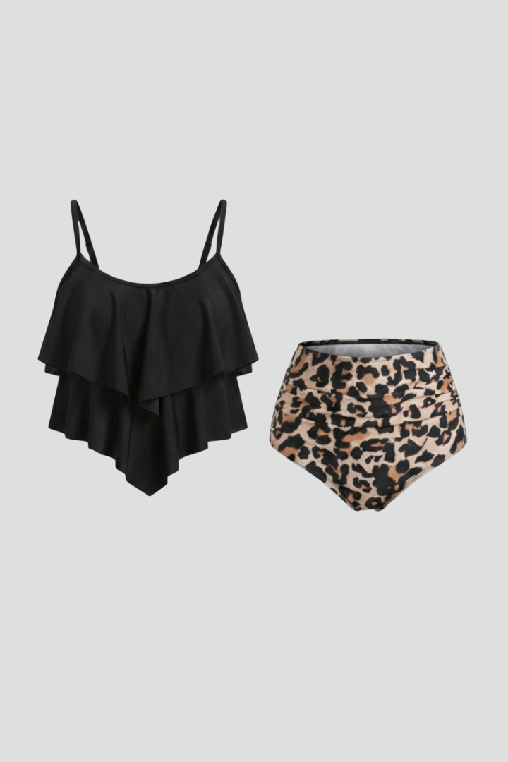 Tankini Sets | High Waisted Bikini Swimwear-Women Swimsuit-Eltrendio