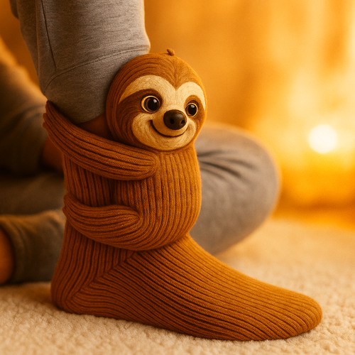 Cozy Socks Winter Non-Slip House Socks Plush Unisex