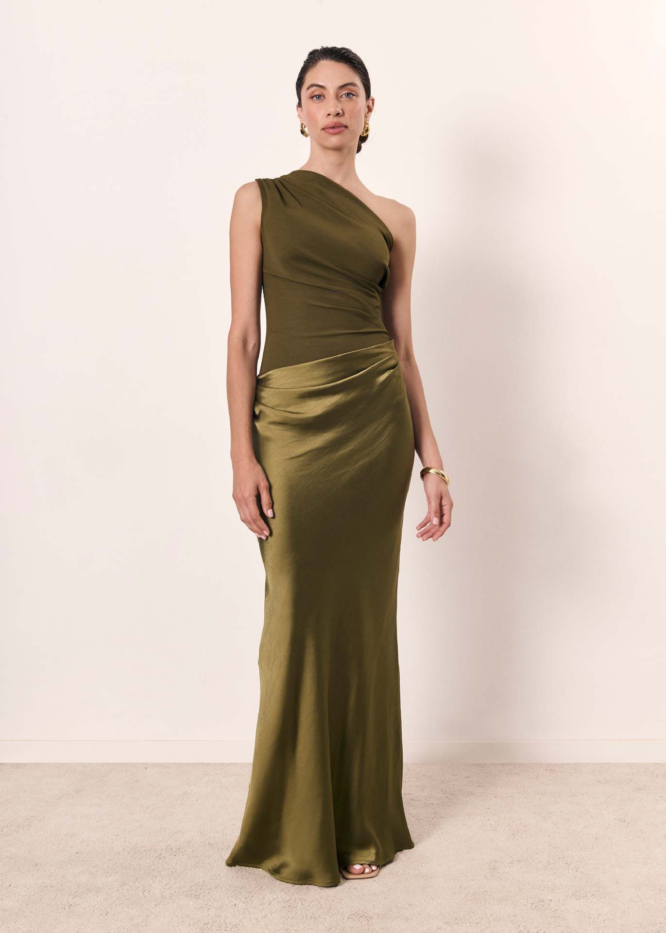 Beatrice | Women Wedding Guest Dress One-Shoulder Evening Dress - Image 4