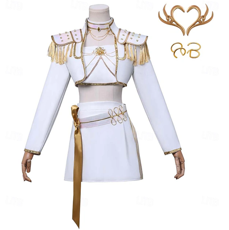 Amelia | Women’s Performance Costume Set | Long Sleeve Top With Skirt