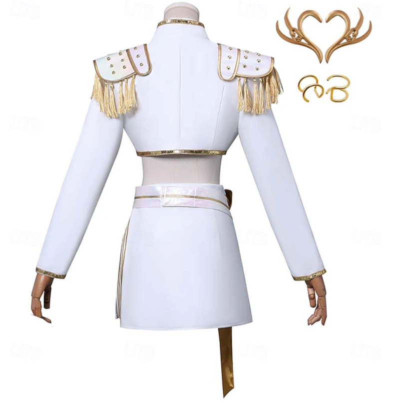 Amelia | Women’s Performance Costume Set | Long Sleeve Top With Skirt