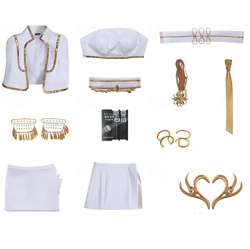Amelia | Women’s Performance Costume Set | Long Sleeve Top With Skirt