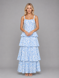 Annabelle | Women’s Maxi Dress | Tiered Floral Wedding Guest