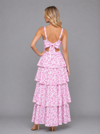 Annabelle | Women’s Maxi Dress | Tiered Floral Wedding Guest 6