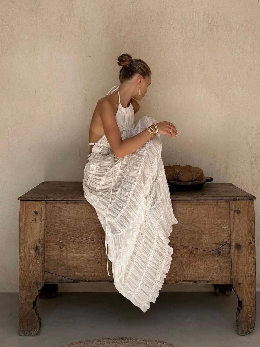 Araceli | Boho Ruffle Two-Piece Set - Image 2