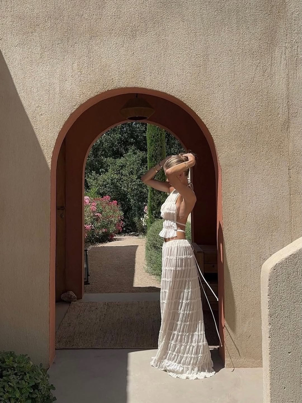 Araceli | Boho Ruffle Two-Piece Set - Image 3
