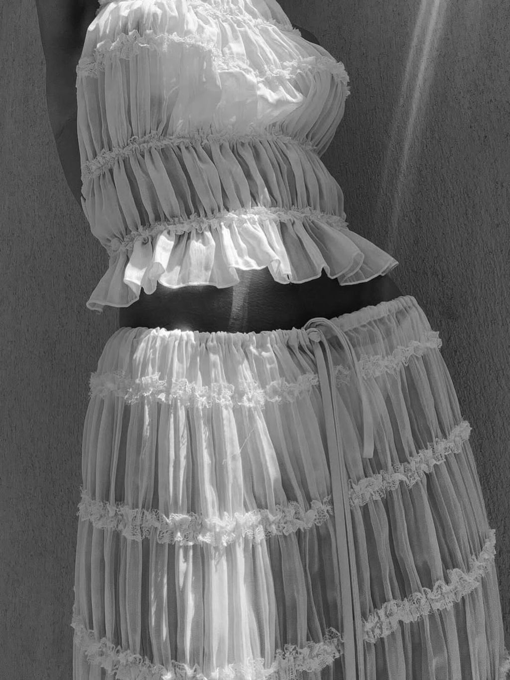 Araceli | Boho Ruffle Two-Piece Set - Image 4