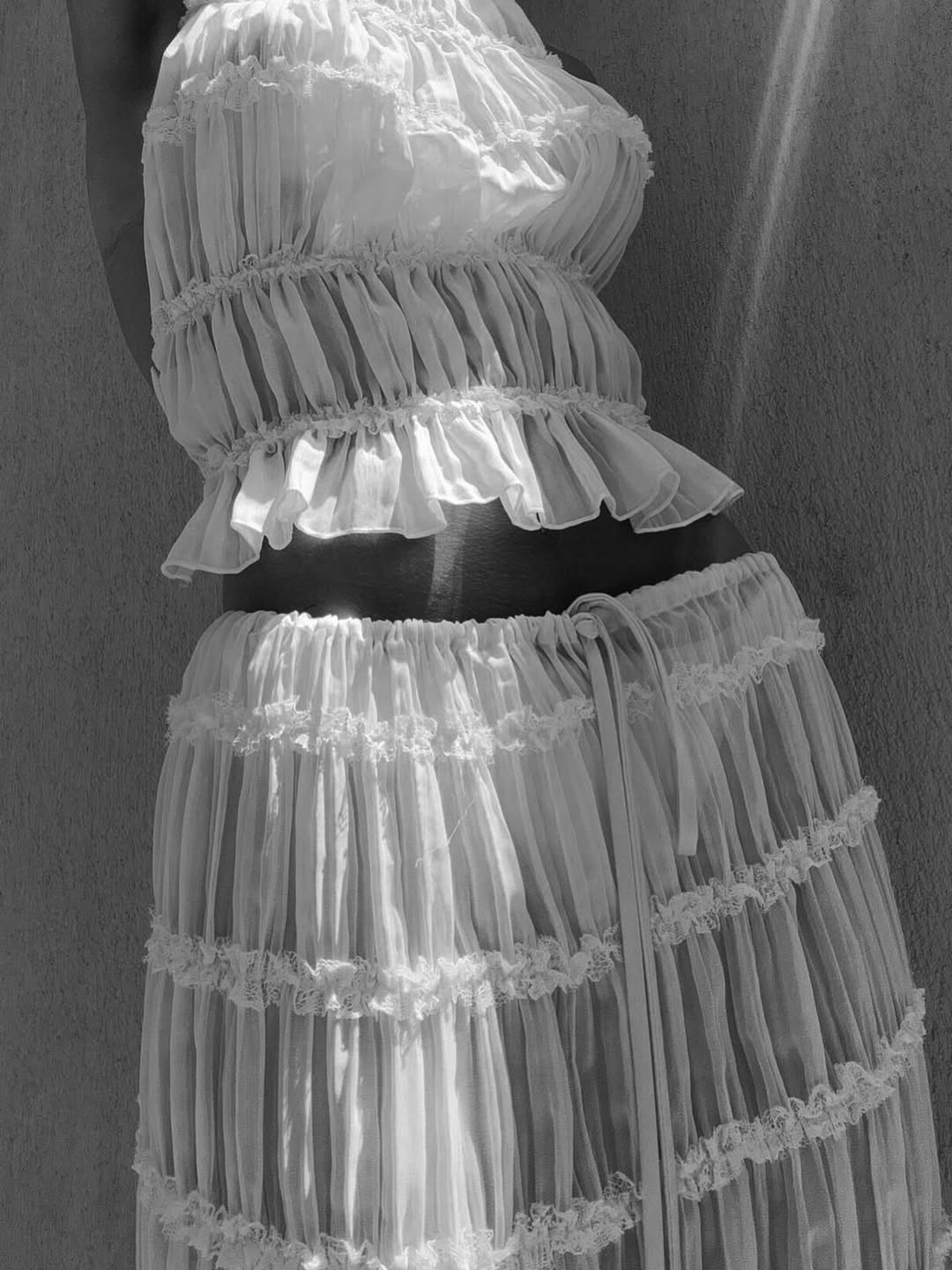 Araceli | Boho Ruffle Two-Piece Set - Image 4