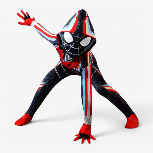 Archie | Kid's Hooded Cosplay Costume | Graphic Print Full Body Costume Outfit-Kids Costume Set-Eltrendio