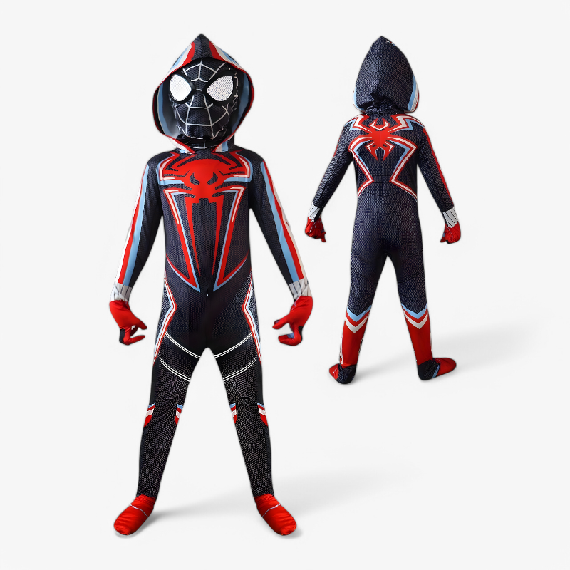 Archie | Kid's Hooded Cosplay Costume | Graphic Print Full Body Costume Outfit-Kids Costume Set-Eltrendio