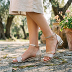 Barbara | Women's Orthopedic Block Heel Sandals - Image 2