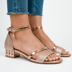Barbara | Women's Orthopedic Block Heel Sandals - Image 5