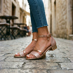 Barbara | Women's Orthopedic Block Heel Sandals - Image 9