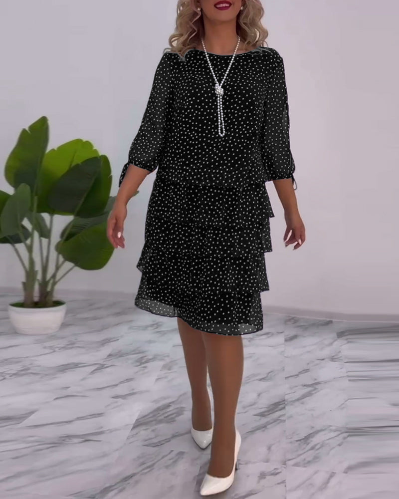 Women Dress | Elegant Summer Midi Dress-Women Dress-Eltrendio