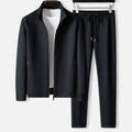 Brookfield | Men’s Three Piece Tracksuit Set | Zip Jacket Drawstring Trousers Casual Wear-Men Outfit Set-Eltrendio