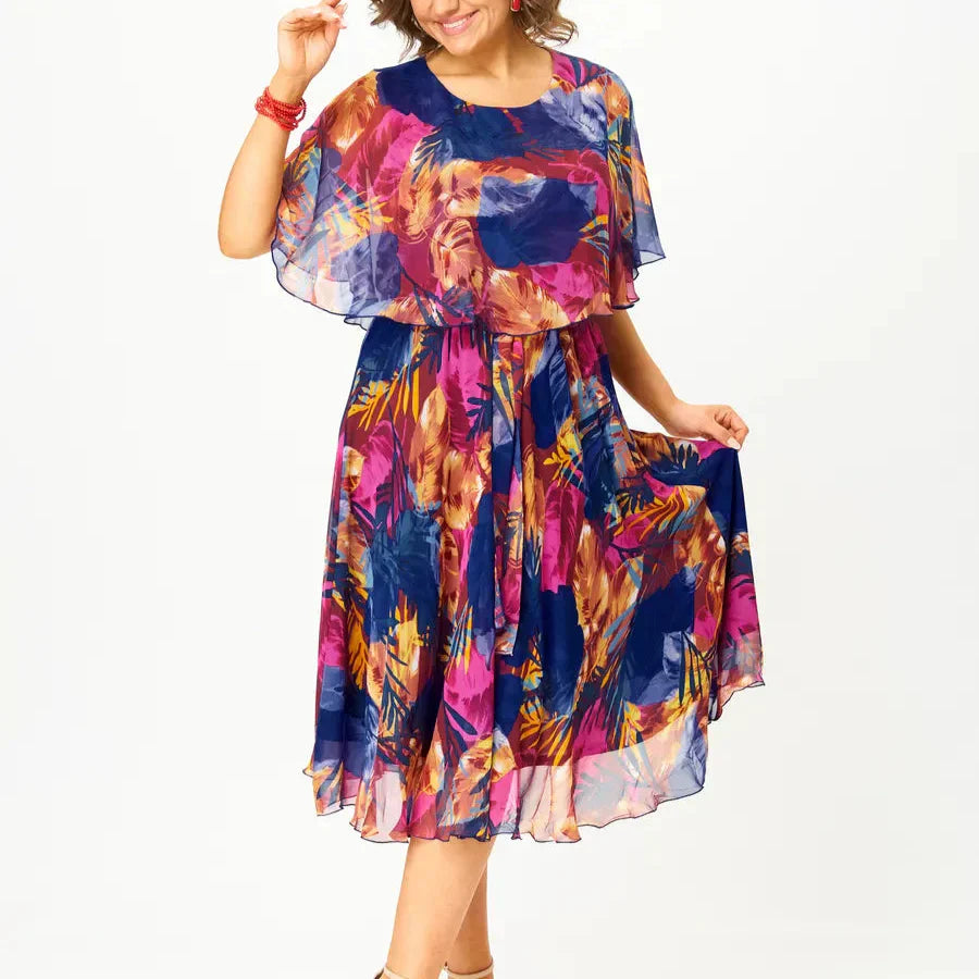Women Dress | Summer Midi Dress-Women Dress-Eltrendio