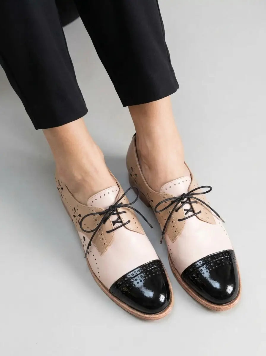 Callum | Women’s Oxford Shoes | Lace Up Cap Toe