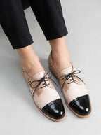 Callum | Women’s Oxford Shoes | Lace Up Cap Toe