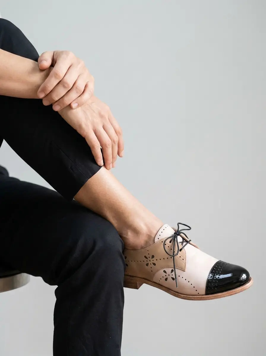Callum | Women’s Oxford Shoes | Lace Up Cap Toe