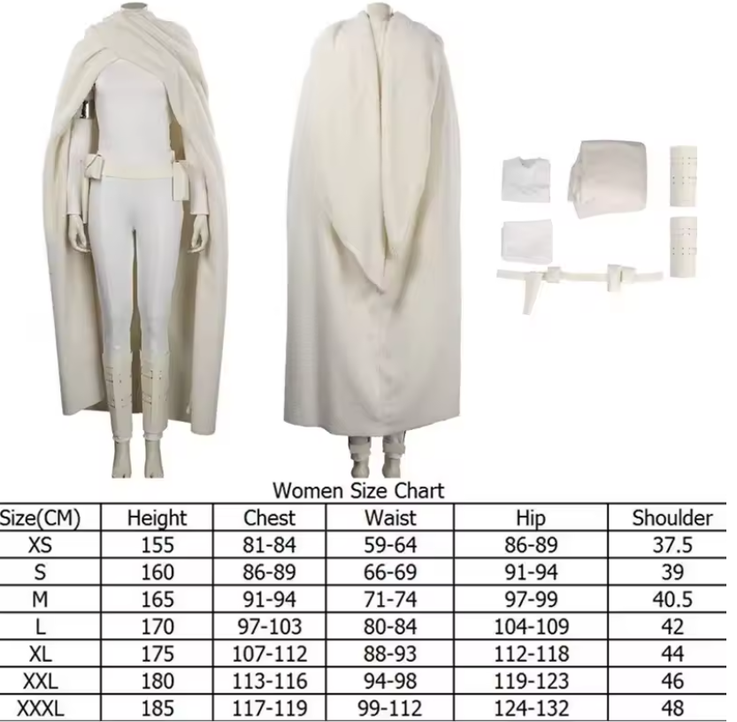 Celeste | Women's Costume Jumpsuit Set | Cape Detail Convention Outfit