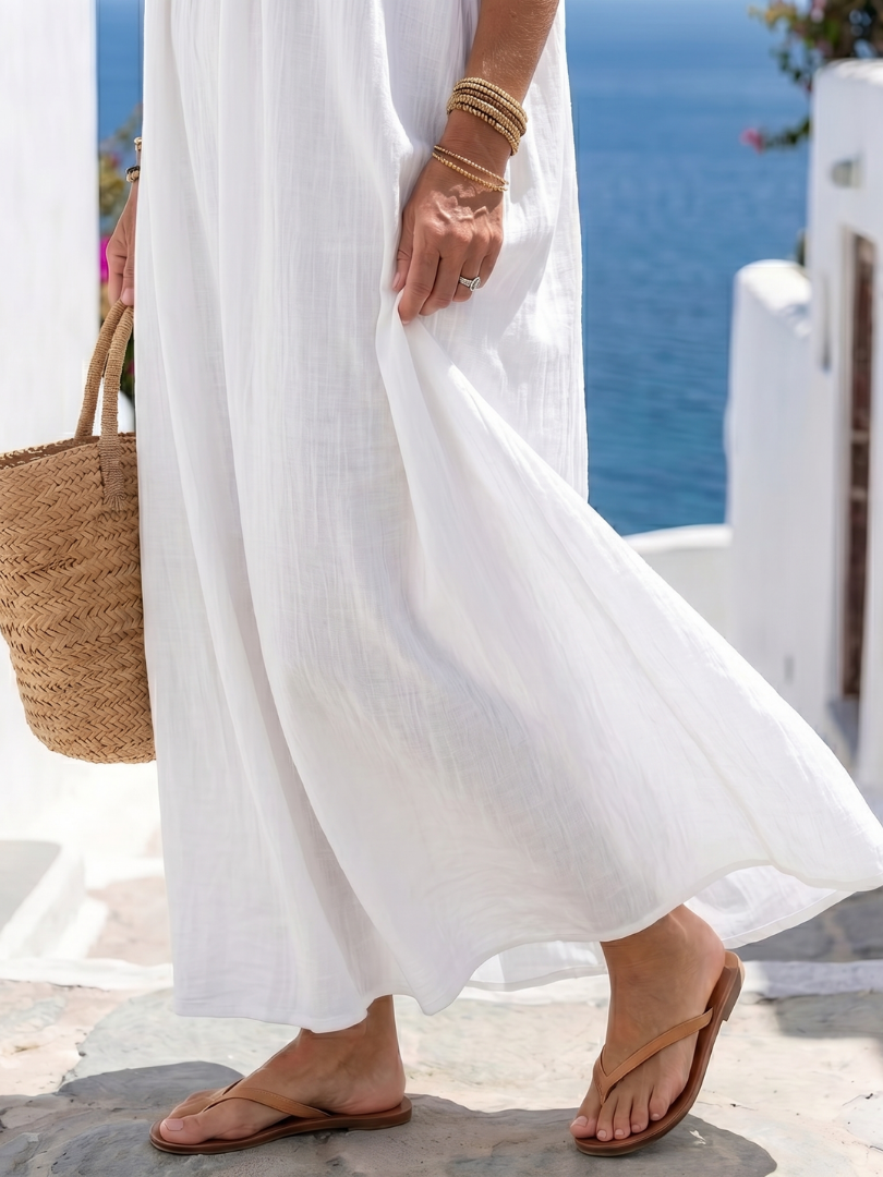 Keira | Natural Flowing Maxi Dress - Image 3