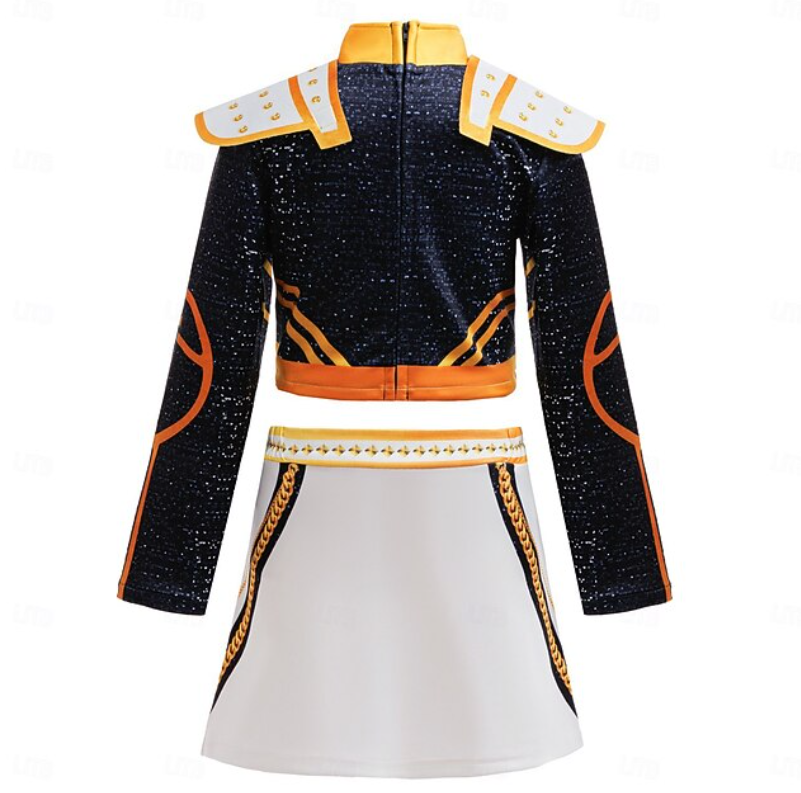 Daizy | Girls Performance Costume Set | Long Sleeve Top And Skirt Outfit