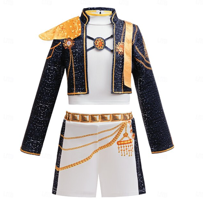 Daizy | Girls Performance Costume Set | Long Sleeve Top And Skirt Outfit