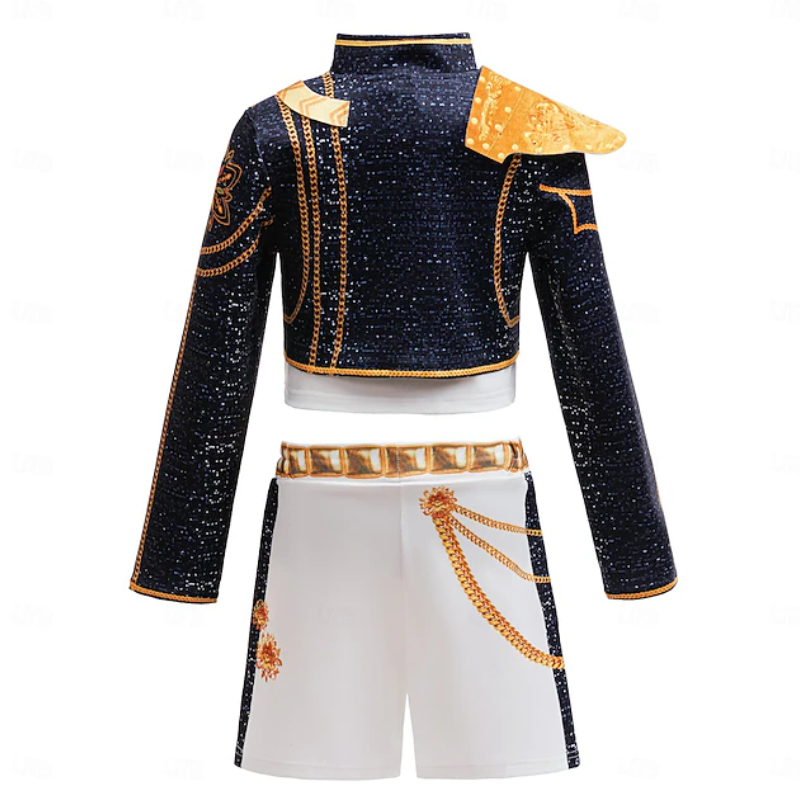 Daizy | Girls Performance Costume Set | Long Sleeve Top And Skirt Outfit