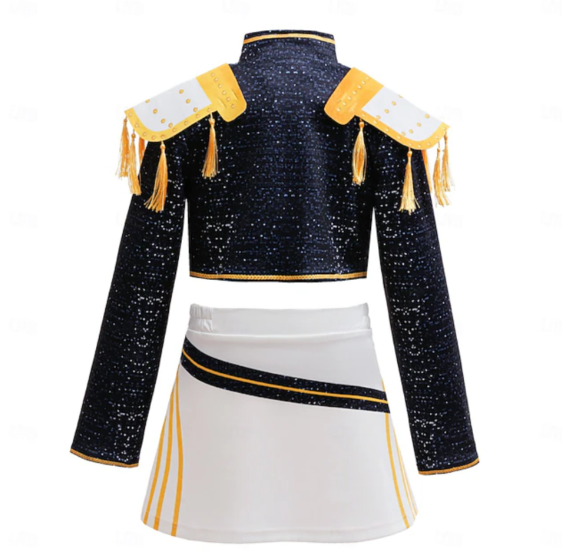 Daizy | Girls Performance Costume Set | Long Sleeve Top And Skirt Outfit